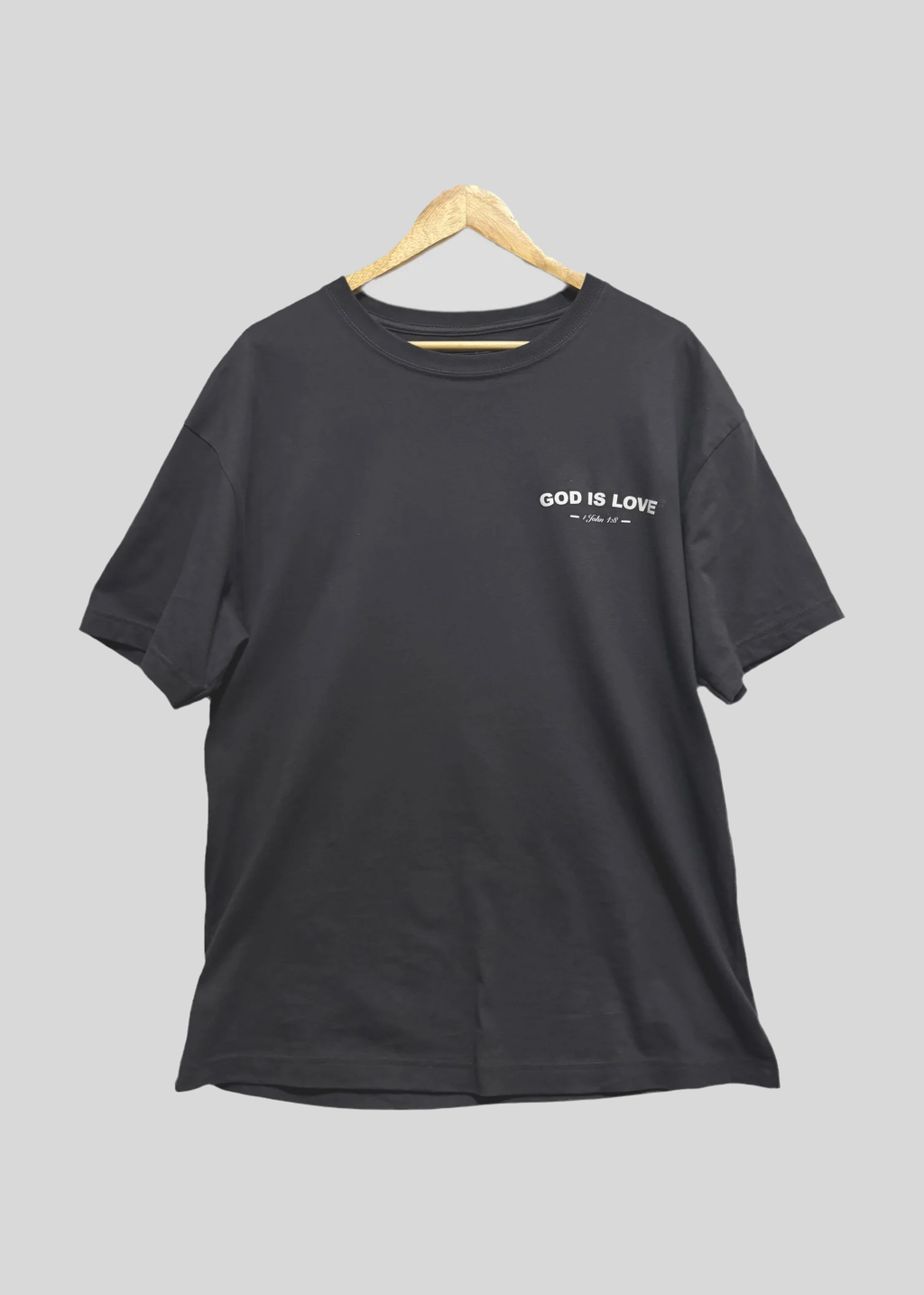 G.I.L UNISEX TEE - DARK GREY